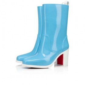 Christian Louboutin Magas Boot 70mm Verzió Splash PVC