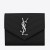 Saint Laurent Kompakt Tri-Fold Tárca Noir BÅr Saint Laurent Pénztárca