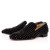 Christian Louboutin Oxford Pitypang Fekete/fekete Velúr BÅr