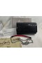 Christian Louboutin Paloma Clutch Lao Leathar agus Spikes Dubh