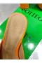 Bottega Veneta Túr Miúileanna Orange Paitinne Calfskin Bottega Veneta Bróga
