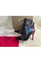 Christian Louboutin 'Tá Grá Tosaithe' Rúitín Buataisí Lao agus Leathair Paitinne Multicolor