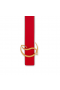 Christian Louboutin Cl Crios Lógó Mban 35mm Leathar Dearg