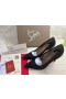 Christian Louboutin Baoiseanna Strass Caidéil Mogalra agus Leathar Nappa Dubh