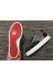 Christian Louboutin Happyrui Sneakers Glitter Leathar agus Strass Dubh Airgid
