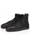 Christian Louboutin Louis Sneakers Leathar Lao Agus Jacquard Dubh