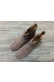 Christian Louboutin Melon Spikes Buataisí Suede Leathair Lao Mocha