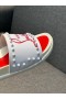 Christian Louboutin Cró Rubber Sleamhnáin Fir Slipéir Bróga CL