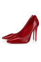 Christian Louboutin Sporty Kate 100 Mm Caidéil Vog Leathar Paitinne Loubi