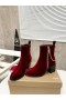 Christian Louboutin Yoz Na Liopaí Tosaithe 70mm Veilbhit Burgúine