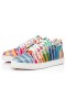 Christian Louboutin sneaekr Il/bianco Leathar Paitinne