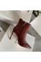 Dior D-Laochra Tosaithe Rúitín Burgúine Calfskin 80mm