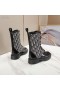 Dior Explorer Tosaithe Rúitín Dior Oblique Jacquard Dubh Calfskin