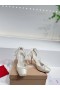 Christian Louboutin Cassia Lása Suas An 100 Mm Strappy Caidéil Crepe Satin Bán