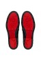 Christian Louboutin Cl Moc Lug Strass Loafers Leathar Lao Dubh Críostaí Louboutin Bróga