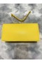 Christian Louboutin Loubi54 Clutch Nappa Leathar Buí