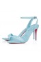 Christian Louboutin Loubigirl 85 Mm Sandals Nappa Leathar Mianraí CL Bróga Siopa