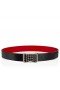 Christian Louboutin Louis Crios 35mm Lao Leathar Agus Spikes Dubh