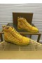 Christian Louboutin Louis Orlato Suede Ard-barr Sneakers Bróga Siopa CL