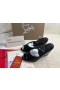 Christian Louboutin Dom Dolly Zeppa 85 Mm Miúileanna Paitinne Leathar Dubh