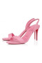 Christian Louboutin O Marylin 85 Mm Sandals Nappa Leathar Calipso Críostaí Louboutin Bróga