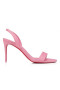 Christian Louboutin O Marylin 85 Mm Sandals Nappa Leathar Calipso Críostaí Louboutin Bróga
