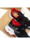 Christian Louboutin Dearg Runner Maol Sneakers Lao Suede agus Mogalra Il