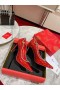 Christian Louboutin Wo Chick Banríon 100 Paitinne Leathar Caidéil Dearg Bróga Siopa CL