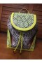 Christian Louboutin Explorafunk Backpack Python Leathar agus Spikes Multicolor