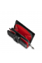 Christian Louboutin Loubi54 Compact Sparán Ailigéadar Cabhraithe Leathair Lao Dubh