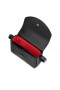 Christian Louboutin Loubi54 Crossbody Mála Ailigéadar Cabhraithe Leathair Lao Dubh