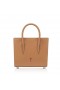 Christian Louboutin Paloma Mini Mála Tote Leathar Lao Donn
