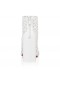 Christian Louboutin Porlibooty 85 Mm Íseal Buataisí Leathar Nappa Bianco CL Bróga