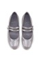 Christian Louboutin Milis Jane Ballerina Árasáin Mhiotalacha Paitinne Lao Leathar Mauve