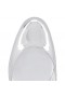 Christian Louboutin Milis Jane Ballerinas Specchio Leathar Lao Silver Bróga CL