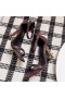 Saint Laurent Opyum 110mm Sandals Burgúine Leathar Saint Laurent Bróga