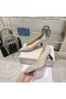 Jimmy Choo René 65mm Suede Paitinne Caidéil Grey