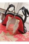 Christian Louboutin Lipstrass Banríon Sandals 100mm Bróga CL