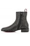 Christian Louboutin Spikeasy Booty Buataisí Leathar Nappa Dubh