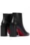 Christian Louboutin Castarika 85mm Leathar Buataisí Rúitín Críostaí Louboutin Bróga