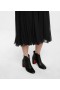 Christian Louboutin Castarika 85mm Leathar Buataisí Rúitín Críostaí Louboutin Bróga