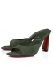 Christian Louboutin Condora Mhiúil 85mm Veau Velours Tennessee Glas