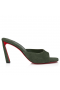 Christian Louboutin Condora Mhiúil 85mm Veau Velours Tennessee Glas