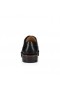 Christian Louboutin Davisol Derbies Leathair Lao Dubh Críostaí Louboutin Bróga