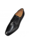 Christian Louboutin Lafitte Oxford Leathair Lao Dubh Críostaí Louboutin Bróga