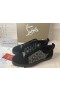 Christian Louboutin Louis Sóisearach Monogram-jacquard Sneakers Suede Dubh Bróga CL