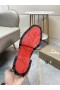 Christian Louboutin Ár Georges Derby Bróga Leathair Lao Grained Dubh