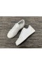 Christian Louboutin Seavaste 2 Orla Falt Íseal-barr Sneakers Calf agus Fabraic Bán