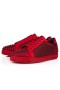 Christian Louboutin Seavaste 2 Sneakers Leathar Lao Níolón Bróga Christian Louboutin Loubi