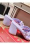 Christian Louboutin Spika Club Sandals 85mm Leathar Nappa Lilac
